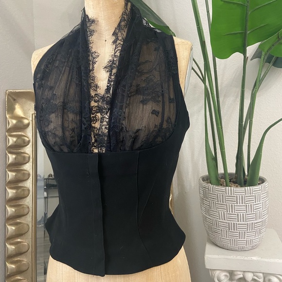 Mugler Tops - Beautiful Mugler Lace Corset  Top